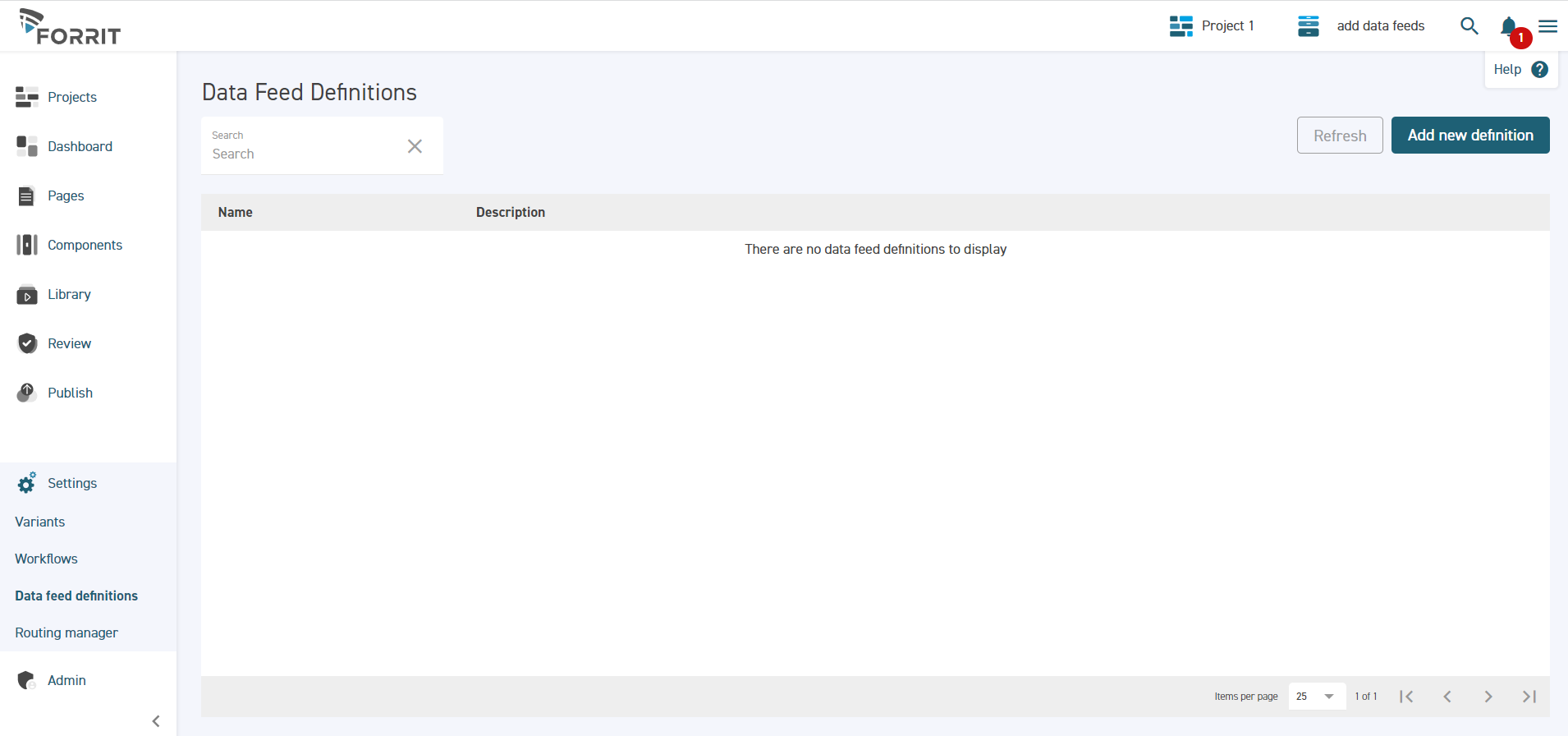 Create a Data Feed v3.1