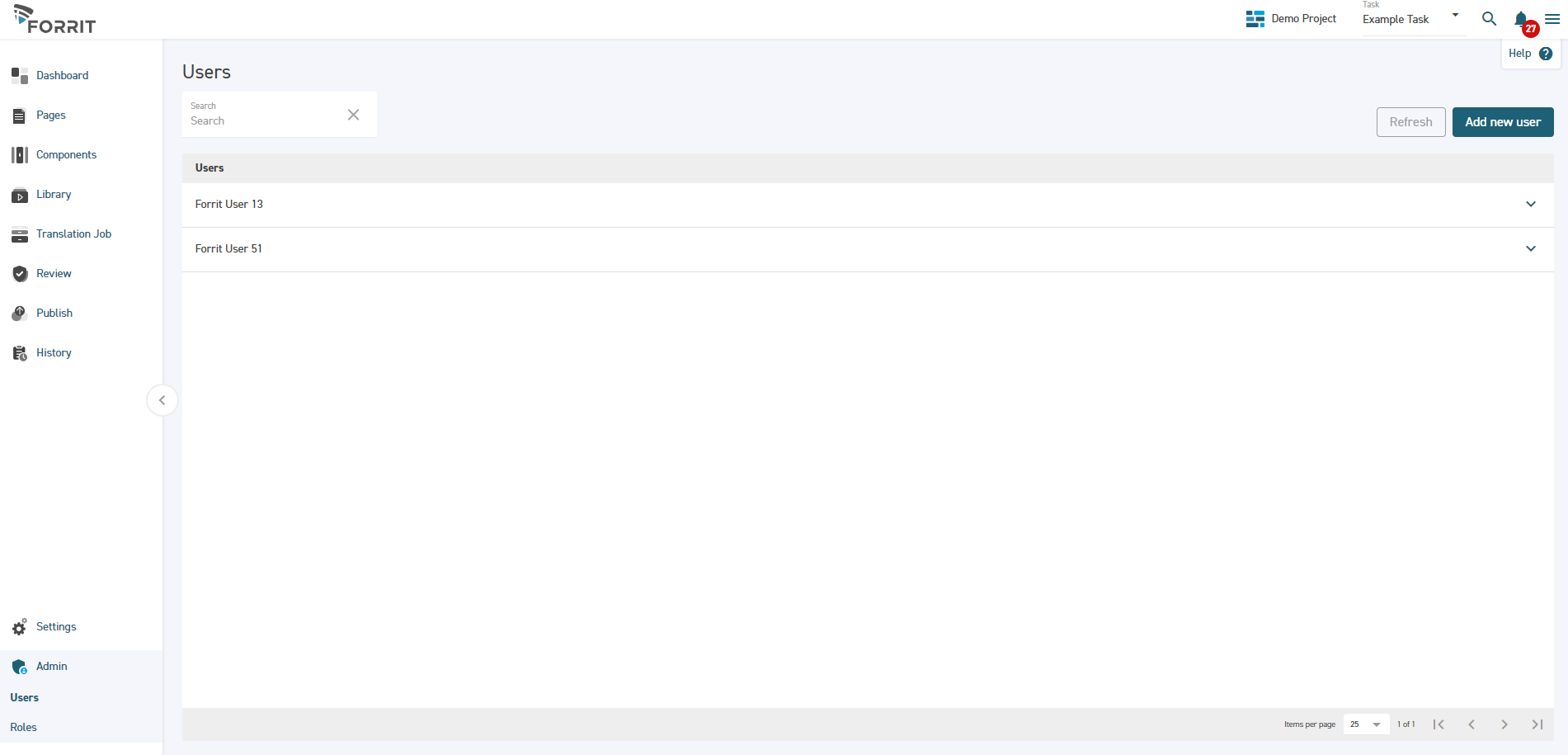 Users